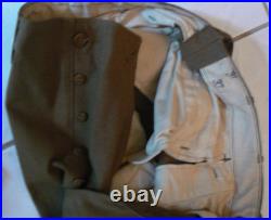 WW2 Wool Green Army Uniform Jacket (38), pants (31/33), flannel shirt (15/33)cap7 WW2 Wool Green Army Uniform Jacket (38), pants (31/33), flannel shirt (15/33)cap7