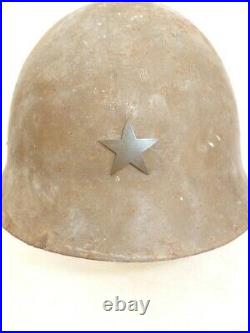 WW2 imperial Japanese Army Military Type 90 Iron Iron Helmet From JP