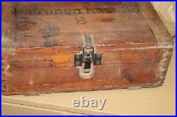 WW2 original German Army Patronenkasten 88 wooden Box (Munitionskiste) good cond