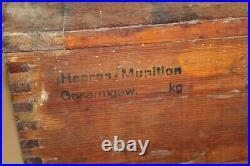 WW2 original German Army Patronenkasten 88 wooden Box (Munitionskiste) good cond
