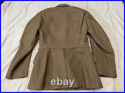 WWII 1940 US Army Anti-Aircraft Command Service Dress Uniform Coat Tunic 34R