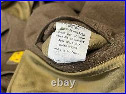 WWII 1940 US Army Anti-Aircraft Command Service Dress Uniform Coat Tunic 34R