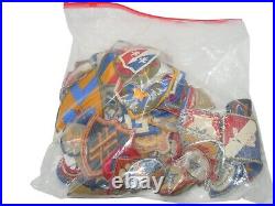 WWII 1940's US Army Patch SSI Insignia Lot of Over 250 Pieces Infantry AAF