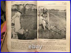 WWII 1944 U. S. ARMY AN/PRS-1 MINE DETECTOR plus 1 INERT TELLERMINE 43 (U. S. Mfr'd)