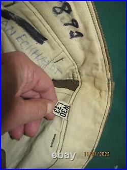 WWII 3Rd Army & Army Service Forces Jacket 36R Pants 27.5 x 30.5 Hat & Tie