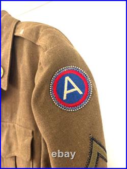 WWII 7th Army and 3rd Army US Infantry Ike Jacket