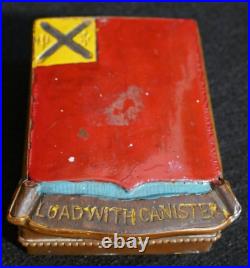 WWII Army 172nd Field Artillery Battalion DI Crest Europe Souvenir Painted Box