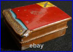 WWII Army 172nd Field Artillery Battalion DI Crest Europe Souvenir Painted Box