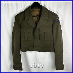 WWII Army Air Corp Officer Ike Jacket Flight Felt AAC Patch