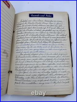 WWII Army Air Corps Air Tower Operator Photo Album Visor Cap WW2