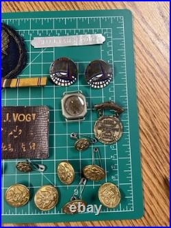 WWII Army Air Corps Uniform Jacket & Patch Grouping CBI Named