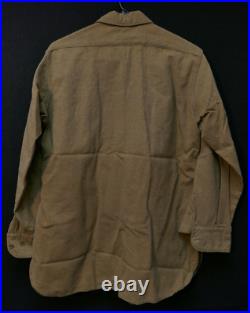 WWII Army Amphibious Special Engineers Wool Field Shirt Special Gas Flap D-Day