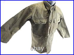 WWII Army HBT 13 Star Button Shirt