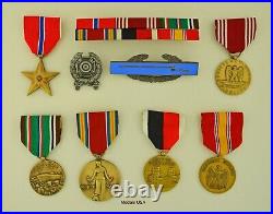 WWII Army Medals European Theater Occupation Bronze Star