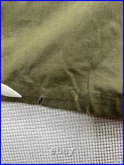 WWII Army Officer's O'Coat Field Coat with Wool Liner Green 36L Distressed