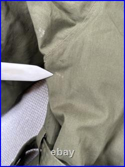 WWII Army Officer's O'Coat Field Coat with Wool Liner Green 36L Distressed