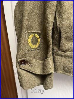 WWII Australian Made 3rd Army Ike Jacket 38R