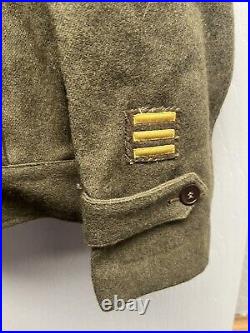 WWII Australian Made 3rd Army Ike Jacket 38R