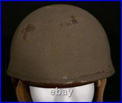 WWII British Royal Army Dispatch Riders Helmet'BMB 1942' Size 7 Fine Condition
