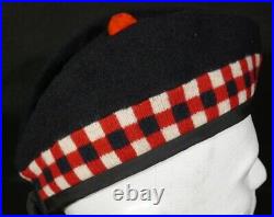 WWII British Royal Army Glengarry Hat Cap'Kings Own Scottish Borderers' KOSB