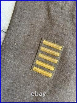 WWII CBI Army Air Force Class A Named Uniform Jacket Bullion Patch Theater Made