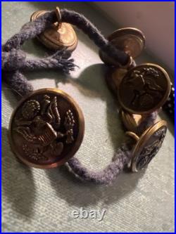 WWII-Desert Storm US Military Insignia Lot Buckle Badges Buttons Navy Army