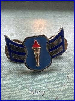 WWII-Desert Storm US Military Insignia Lot Buckle Badges Buttons Navy Army