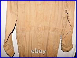 WWII Desert Tan US Army Tanker / Airborne / USAAF Mechanic, HBT Coverall, Sz 44