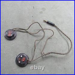 WWII Early R-14 headset for US Army Air Corps soft helmet or Armored (R14)