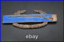 WWII England Made Army CIB Combat Infantry Badge SUPER RARE MADE IN BIRMINGHAM