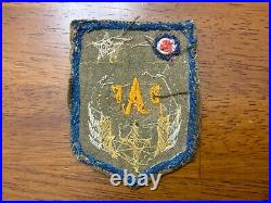 WWII Era Army Air Forces Desert Air Force (DAF) Bullion Patch Italian Made