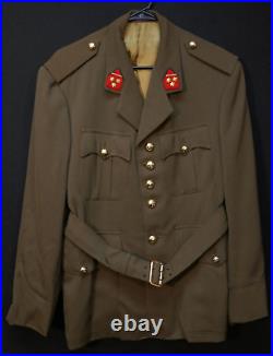 WWII Era Belgium Army Infantry Colonel'Capitaine Commandant Infanterie' Uniform