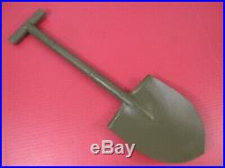 WWII Era Early US Army M1910 Intrenching Tool T-Handle Shovel Original XLNT #1