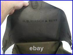 WWII Era US Army D-Day Rubberized Special Purpose Waterproof Pack Bag LG RARE