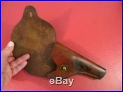 WWII Era US Army Flap Holster for 38 S&W Victory Revolver Original NICE #3