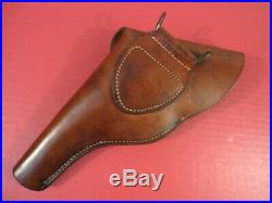 WWII Era US Army Flap Holster for 38 S&W Victory Revolver Original NICE #3