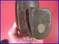 WWII Era US Army WAAC Women's Brown Leather Uniform Service Shoes Original