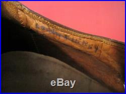 WWII Era US Army WAAC Women's Brown Leather Uniform Service Shoes Original