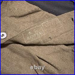 WWII French Army Haversack Sidebag Linen Original