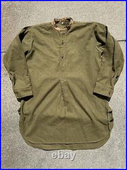 WWII German Army Shirt 1940s Wehrmacht Wool