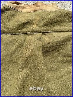 WWII German Army Shirt 1940s Wehrmacht Wool