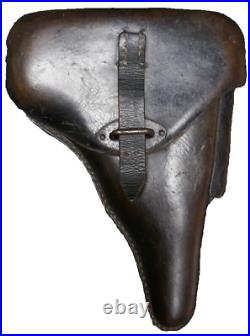 WWII German Army Wehrmacht P38 Walther Pistol Holster 1943 JLN Original