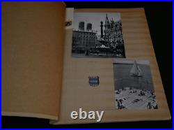 WWII German Occupation US 3rd Army Souvenir Picture Book BAVARIA, Handbound Cord