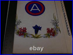 WWII German Occupation US 3rd Army Souvenir Picture Book BAVARIA, Handbound Cord