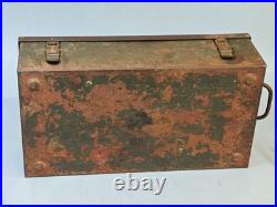 WWII German Verbandkasten Military First Aid Box Army Group North Courland Attic