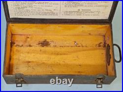 WWII German Verbandkasten Military First Aid Box Army Group North Courland Attic