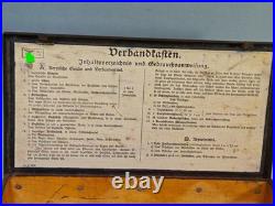 WWII German Verbandkasten Military First Aid Box Army Group North Courland Attic WWII German Verbandkasten Military First Aid Box Army Group North Courland Attic