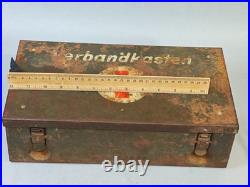 WWII German Verbandkasten Military First Aid Box Army Group North Courland Attic WWII German Verbandkasten Military First Aid Box Army Group North Courland Attic