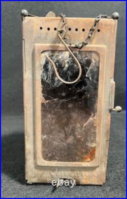 WWII German Wehrmacht Army Candle Trench / Bunker Holder DRGM Rare