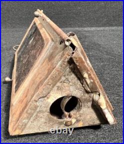 WWII German Wehrmacht Army Candle Trench / Bunker Holder DRGM Rare